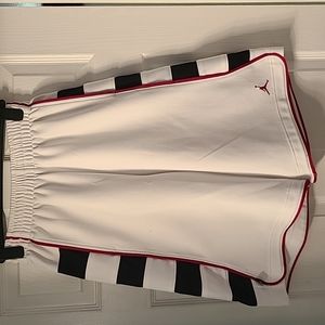 Jordan shorts. Size small. White, black, burgundy